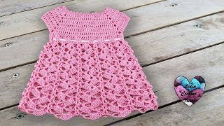 Robe crochet toutes tailles Photos abonnés [upl. by Amary]