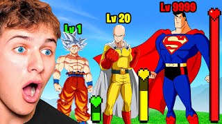 BECKBROS React to GOKU vs SUPERMAN vs ONE PUNCH MAN Power Levels [upl. by Aicaca]