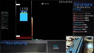 Osu Mania 4K Quadraphinix 10x 999K 1 [upl. by Ehcropal833]