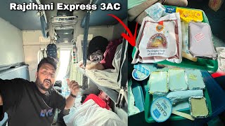 Rajdhani Express 3rd AC Journey  Bengaluru Rajdhani  IRCTC 3AC food Review [upl. by Shay]