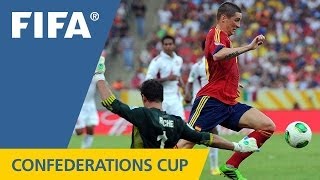 Spain 100 Tahiti  FIFA Confederations Cup 2013  Match Highlights [upl. by Anelys]