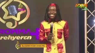 RIGHTEOUS wishes STONEGAL a happy birthday ON ADOM TV NSOROMA PLUS [upl. by Sivart956]