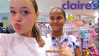 CLAiRES SHOPPiNG CHALLENGE 6 iTEMS [upl. by Nyltyak]