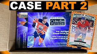 BACK TO BACK TO BACK 201920 OPeeChee Platinum Hockey Hobby Case Break Part 2 [upl. by Ilatan848]