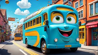 Wheels on the Bus  Nursery Rhymes for Kids  Fun amp Interactive Song [upl. by Odnama]