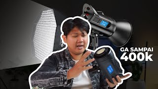 Softbox CRI 98 cuman 300k  Review Lighting Video Foto inbex il100s Termurah di indonesia [upl. by Jamnes]