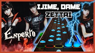 Ijime Dame Zettai por Babymetal  Gutar Flash Custom Experto [upl. by Arrait633]