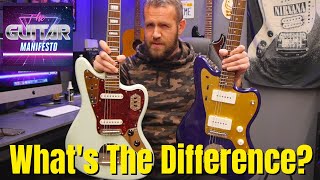 Jaguar Vs Jazzmaster Whats The Difference [upl. by Ittam]