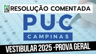 RESOLUÇÃO PUC CAMPINAS 2025  HISTÓRIA Gabarito Comentado [upl. by Leahcimnhoj]