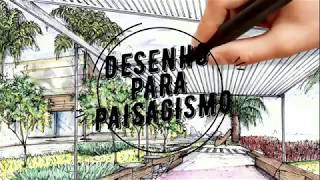 Curso online Desenho para Paisagismo  Árvores [upl. by Akeemaj]