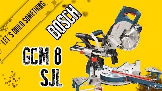 Bosch GCM 8 SJL  Unboxing and set up [upl. by Tereve439]