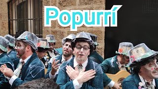 Chirigota Callejera «La última y nos vamos» Popurrí Carnaval de Cádiz 2023 [upl. by Dickenson933]