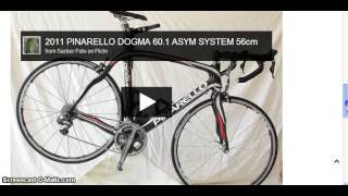 2011 PINARELLO DOGMA 601 ASYM SYSTEM 56cm wDURA ACE Di2 EXCELLENTMINT For Sale [upl. by Elfrida799]