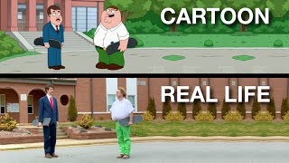 ReMaking the Skate Scene from Family Guy Hollywood Remake Ep 1 [upl. by Agueda]