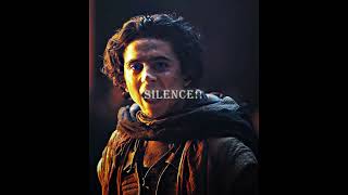 Paul Atreides  quotSilencequot🔥  Dune Part two  1 Movie in the world👀 dune paulatreides [upl. by Llarret]