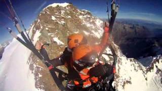 Parapendio tandem dal Monte Rosa [upl. by Moria955]