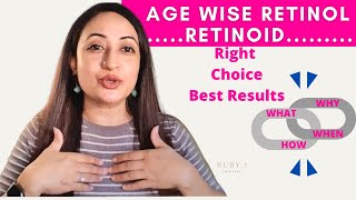 ✅Retinol Serum Vs Retinol Cream AGE for Retinol Tretinoin RetinA  Best Retinol Product in India [upl. by Nnairak]