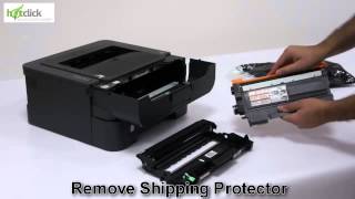 Brother HL 2240 Toner Cartridge Replacement  user guide TN221022402250 [upl. by Ernesta]