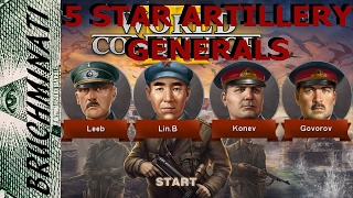 BEST ARTILLERY GENERALS World Conqueror 3 [upl. by Afirahs71]