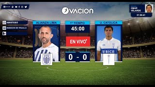 AMISTOSO  Alianza Lima VS U Catolica por RADIO OVACION [upl. by Yvor]