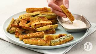 How to Make Baked Zucchini Fries  Baked Recipes  Allrecipescom [upl. by Perle]