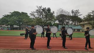 PARAÑAQUE NATIONAL HIGH SCHOOL DRUMLINE 2ND SET  PDLAI 2022 [upl. by Eellah]