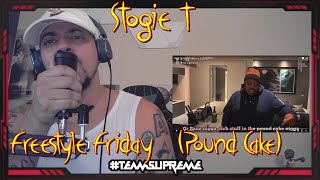 BARS ON DECK Stogie T  Freestyle Friday  Pound Cake  REACTION [upl. by Southworth]