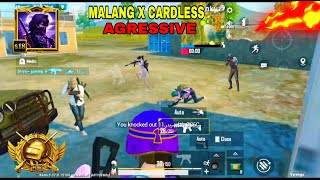 MALANG X CARDLESS 🔥 WON X 5CLAW PUBG MOBILE LITE Shalyxgaming Won x Gaming [upl. by Anerys]