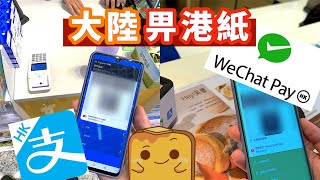 大陸用Alipayhk或Wechat pay HK畀錢攻略！外賣、call車都用得？大陸仲收唔收現金？ [upl. by Ayle]