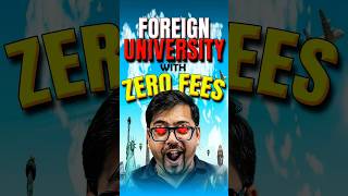 Foreign Universities with Zero Fees😍😍jee jee2025 foreigneducation abroadstudies zerofees [upl. by Aelam]