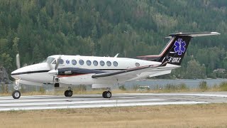 Beechcraft King Air 350i Takeoff [upl. by Nosreg]