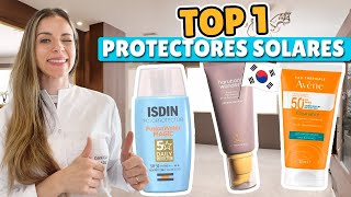 TOP 1 protectores solares para todo tipo de piel  ¡No te lo pierdas [upl. by Anelem]