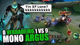 DANO ABSURDO A BUILD MAIS APELONA DO ARGUS  MOBILE LEGENDS [upl. by Ainegue]