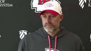 Chiefs OC Matt Nagy discusses role WR DeAndre Hopkins will have with offense [upl. by Irafat807]