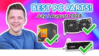 Best CPUs GPUs Motherboards amp SSDs Right Now 👌 Best PC Parts JulyAugust 2024 [upl. by Shornick]