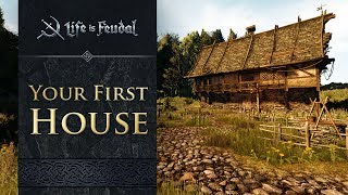 How to Build Your First House  Life is Feudal MMO [upl. by Meldon]