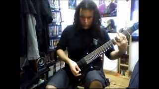 Fear Factory  Designing the Enemy Guitar cover [upl. by Nichy987]