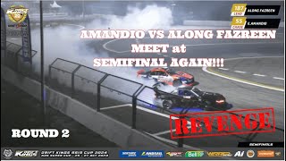 EAMANDIO VS ALONG FAZREEN  Drift Kings Asia Series Round 2 Malaysia SEMIFINAL [upl. by Towney]