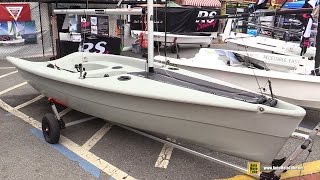 2016 RS Vision Dinghy  Walkaround  2015 Annapolis Sail Boat Show [upl. by Stralka]