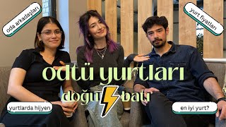 odtü yurtlarını kıyaslıyoruz  doğu vs batı 🏢🛏️  QampA3 [upl. by Elkin727]