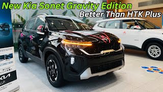 2024 Kia Sonet Gravity Edition Vs HTK Plus ✅ New Features amp Updates ❤️ Better Than HTK Plus [upl. by Estell]