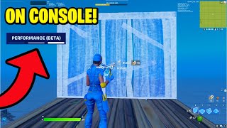 How To Get PERFORMANCE MODE On Console PS4PS5XBOX Fortnite Chapter 5 Season 4 [upl. by Alik168]