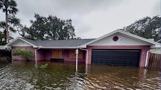 Florida veteran faces 60k in flood damage weeks after buying new home [upl. by Luanne175]