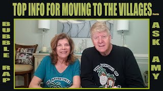 TOP INFO FOR MOVING TO THE VILLAGES FLORIDA [upl. by Urbas]