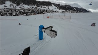 My fifth day in Livigno amp Carosello 3000  very soft tracks so I said good bye forever at 1300h [upl. by Kerstin970]