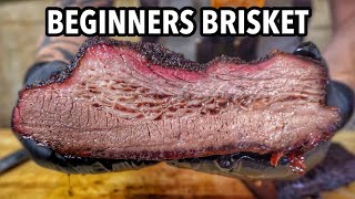 How to Smoke Brisket in a Charcoal BBQ for Beginners [upl. by Hellah]