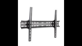 How to install 37quot 70quot Tilt Slim TV Wall Mount for LEDLCD TVs Texonic Model N64 [upl. by Harsho855]