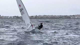 Practice Race  ILCA 7  2022 EurILCA Master Europeans [upl. by Isyak]