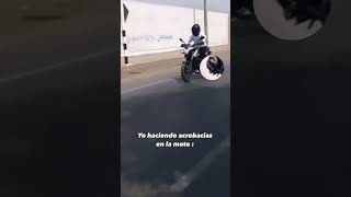 Por eso ya no hago acrobacias 😅😁🤣 shortvideos automobile contenido viral fypage viral sketch [upl. by Yeldud]