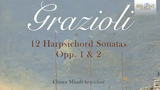 Grazioli 12 Harpsichord Sonatas Opp1 amp 2 [upl. by Akiwak]